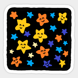 love you, star,smile Sticker